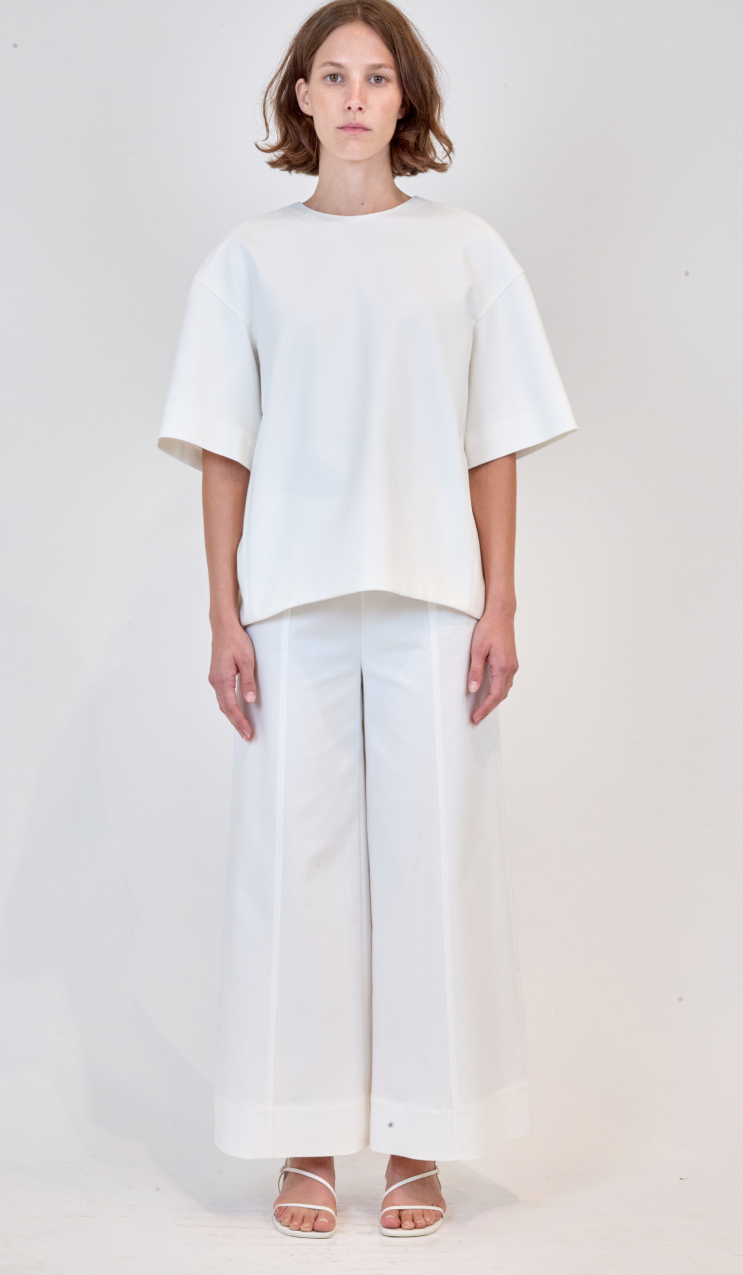 Kallin Cropped Wide Leg Pant