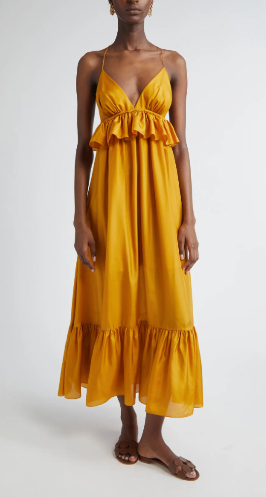 Rhiannon Ruffle Maxi Dress