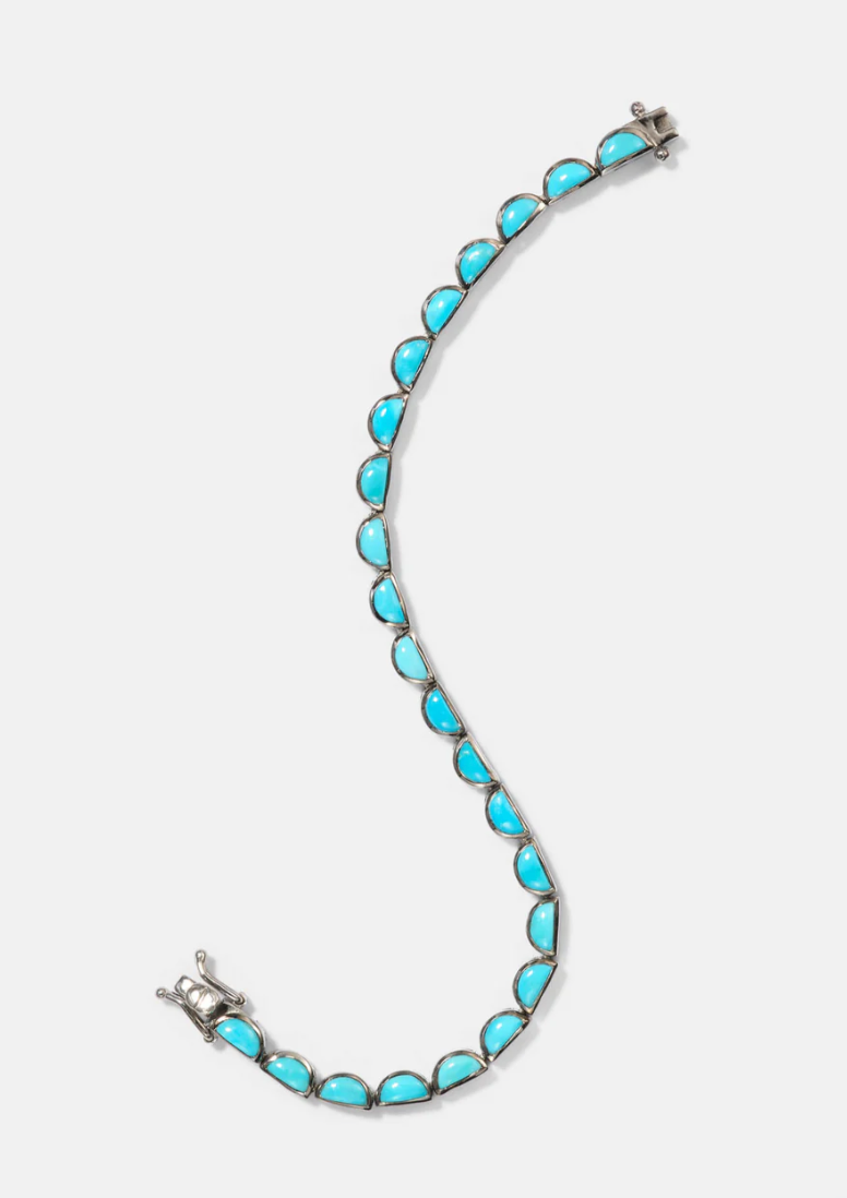 Scallop Tennis Bracelet