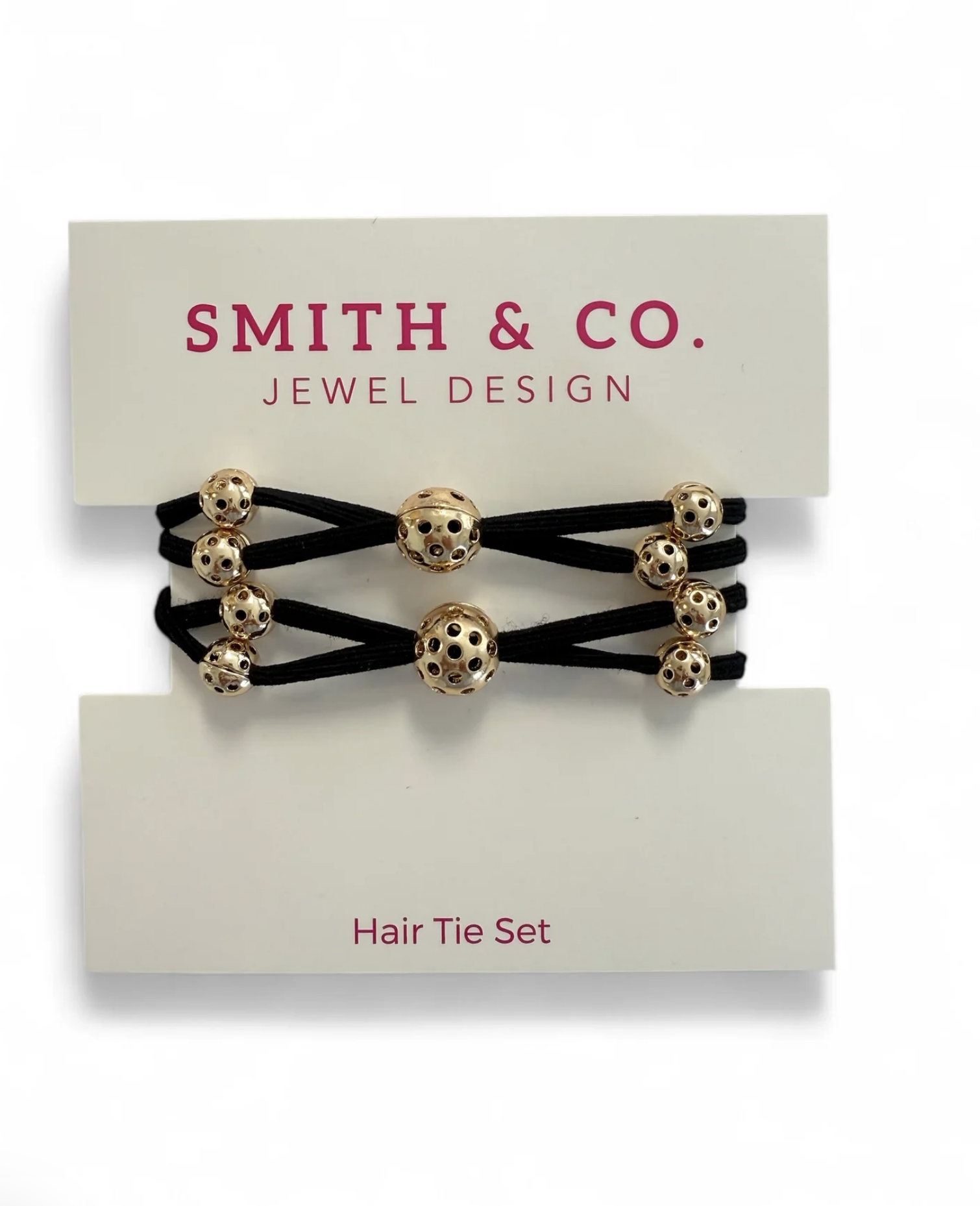 Baller Band Hair Tie Set- Black