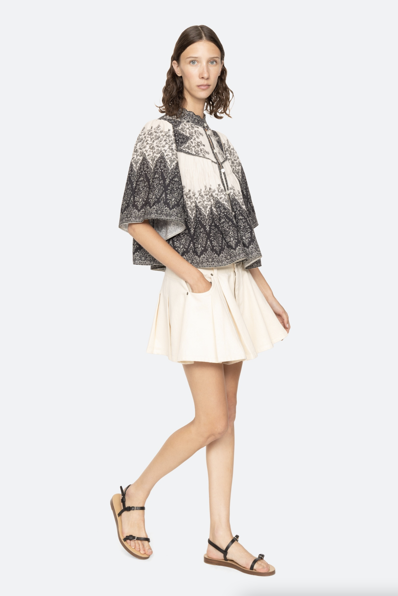 Hedra Print Blouse