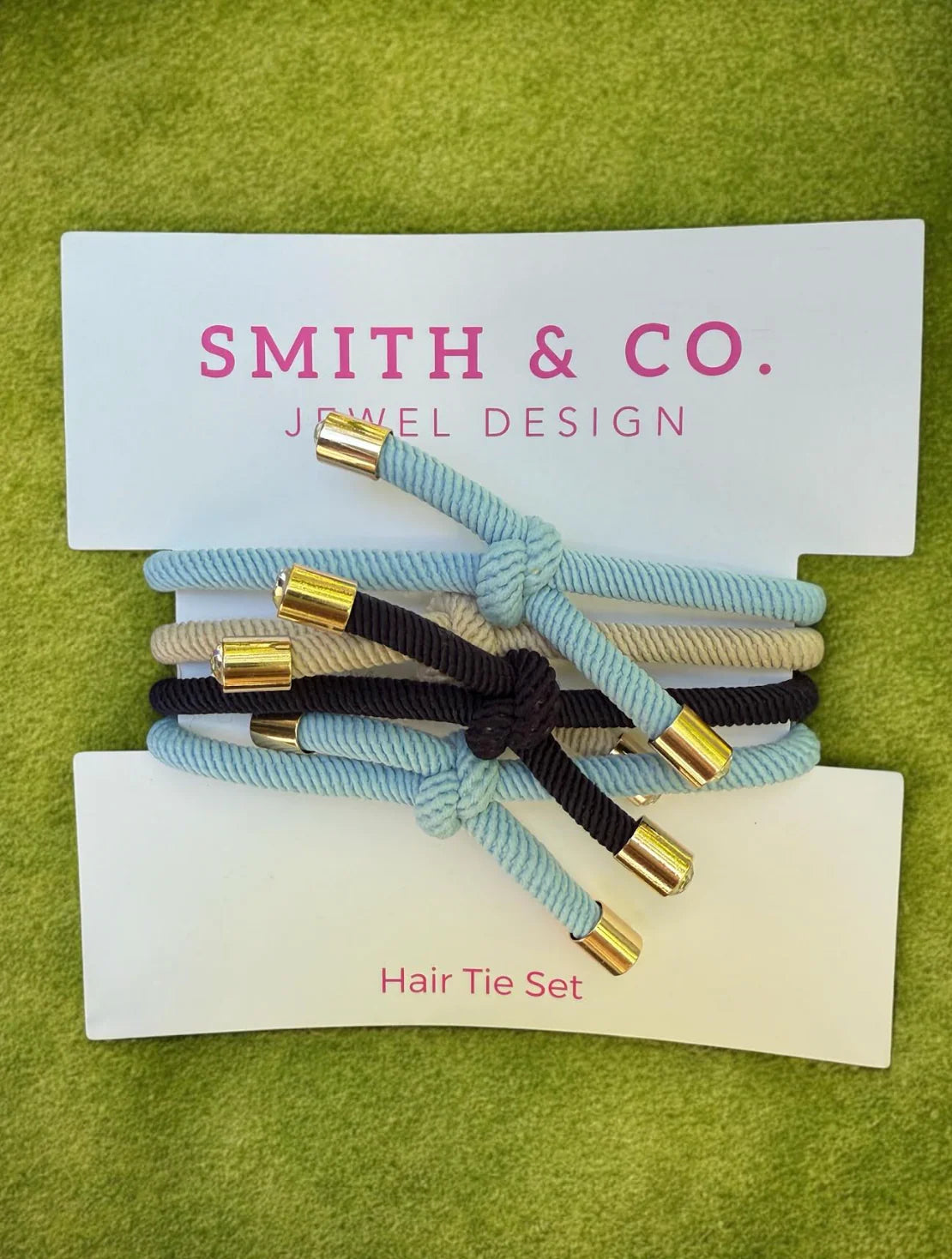 Original Hair Tie Set - Carolina Blue