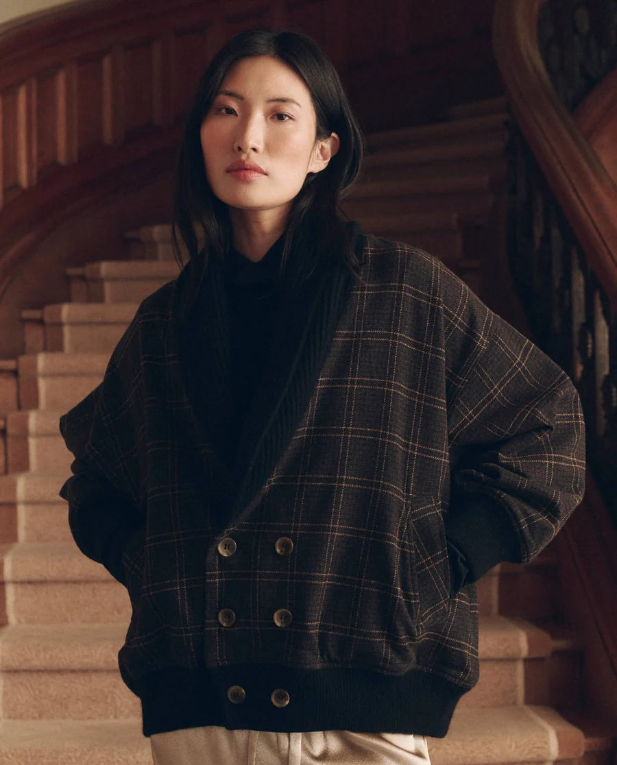 The Double Breasted Shawl Collar Coat