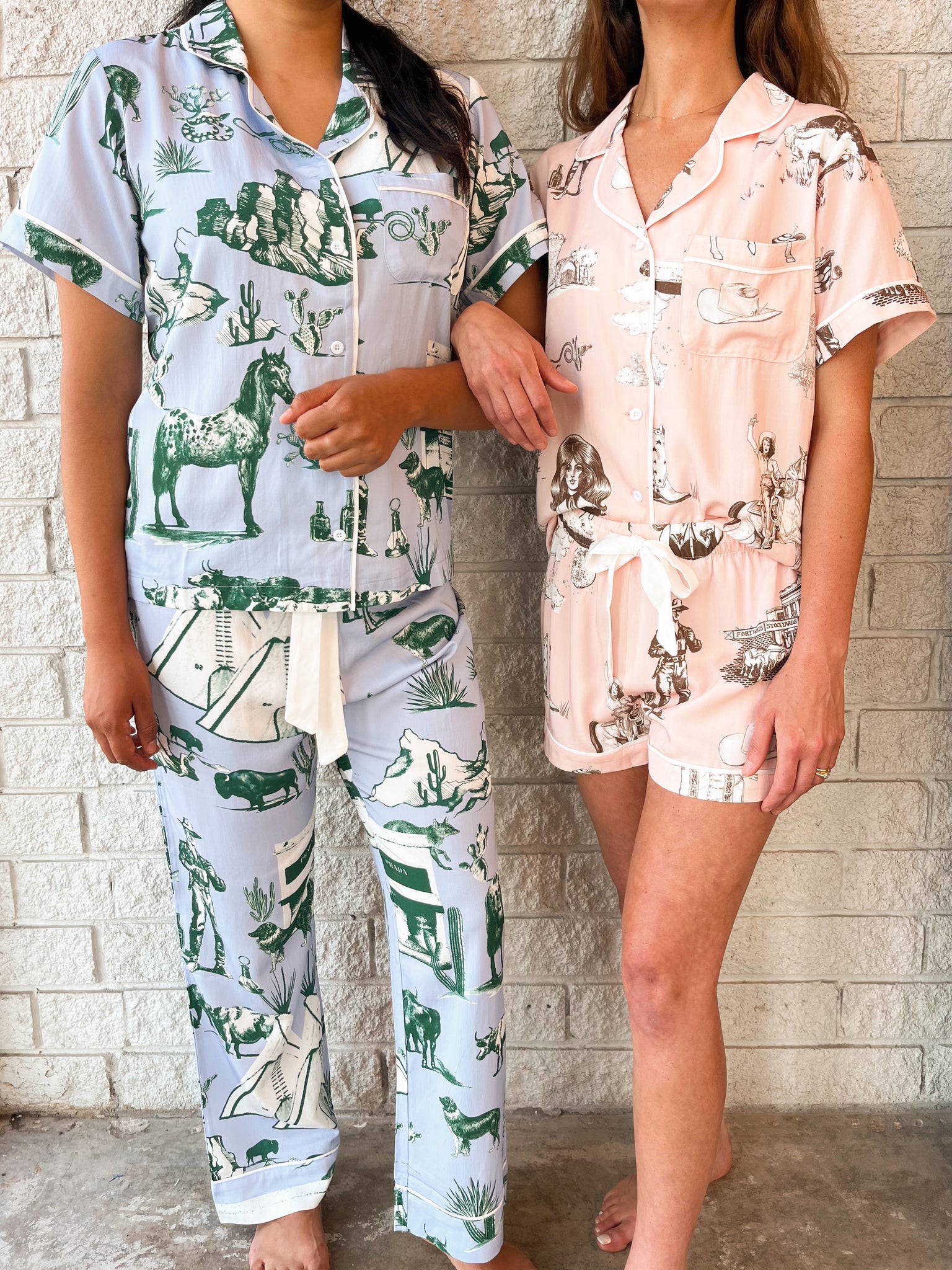 Marfa Toile Pajama Pants Set