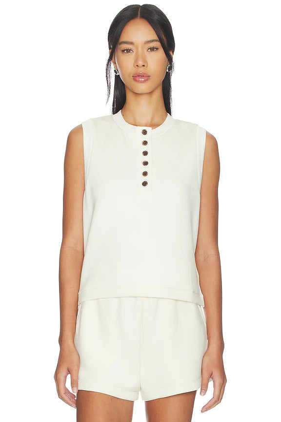 Marla Button Placket Tank