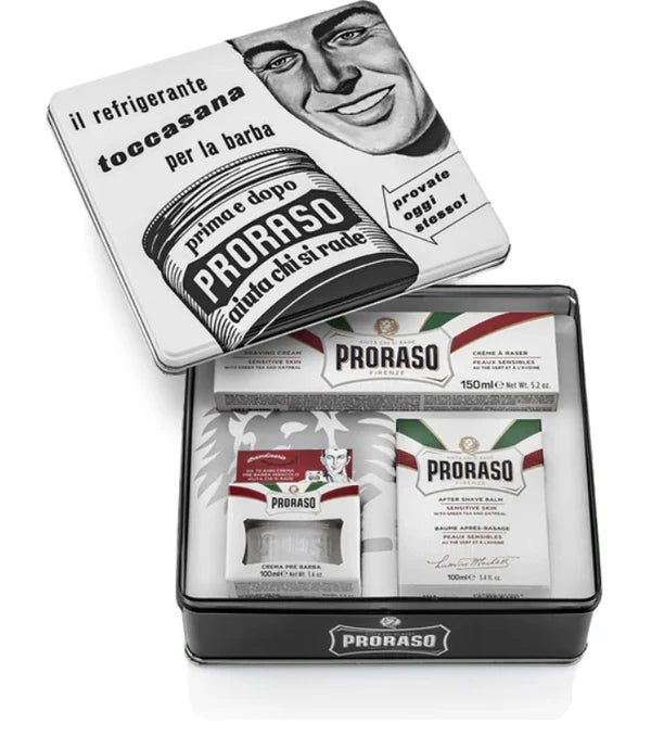 Proraso Vintage Toccassana Tin: Sensitive Skin