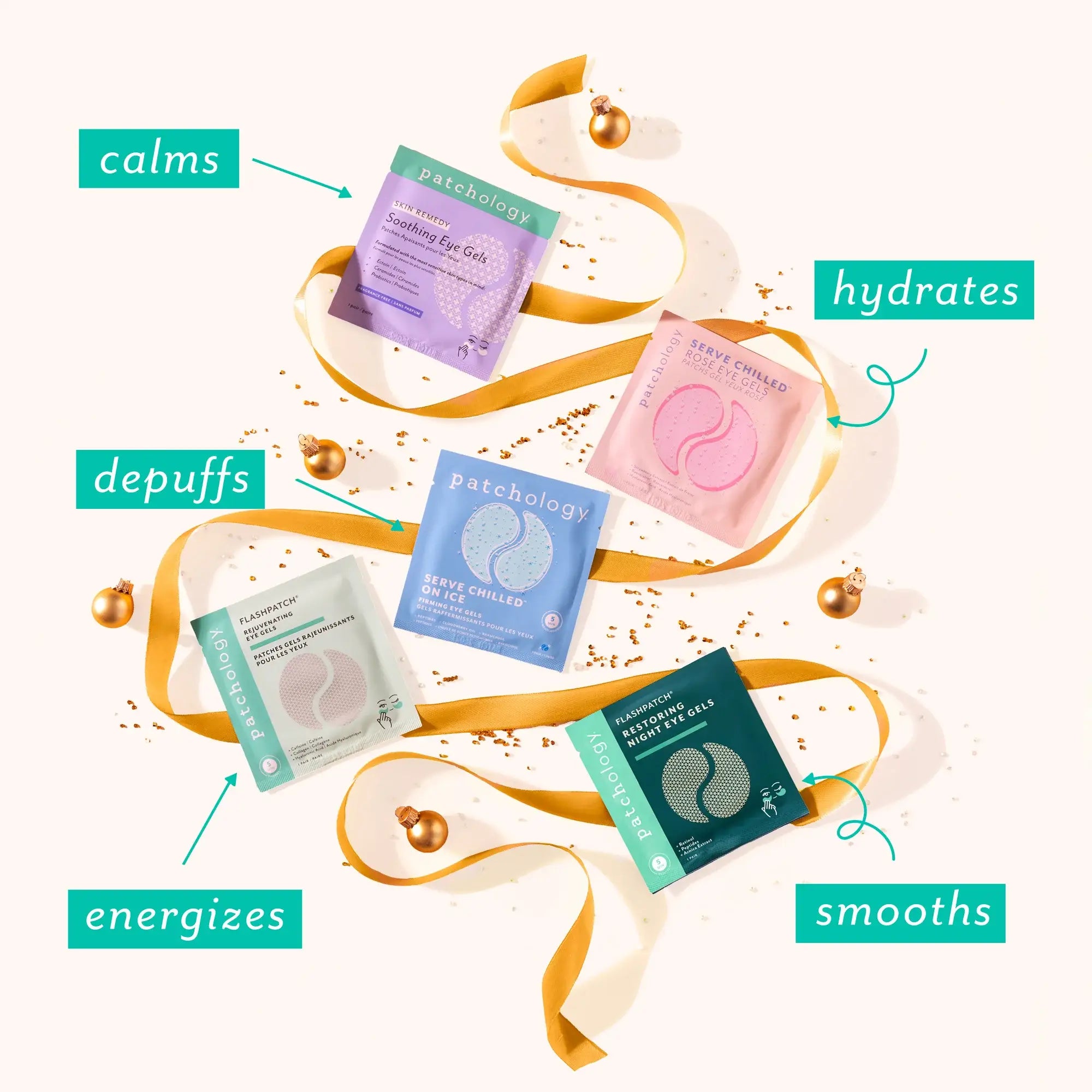 (Available 12/1) HOLIDAY Patching All The Way Eye Mask Kit