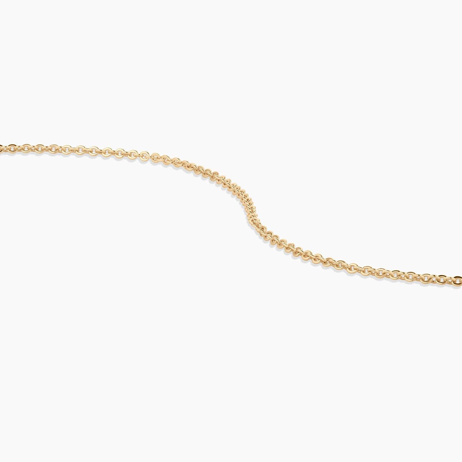 Rae Cable Chain Necklace: 16"-18"