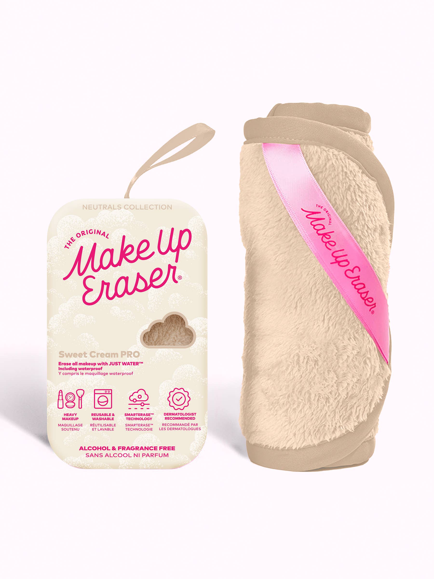 (Available 12/1) Sweet Cream MakeUp Eraser PRO : Sweet Cream