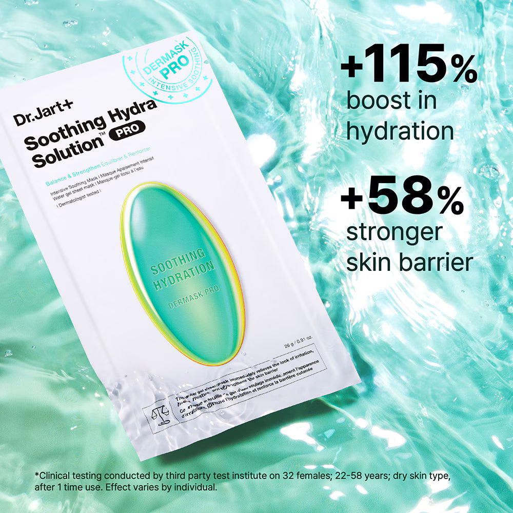 (Available 12/1) DR JART Dermask Soothing Hydra Solution Sheet Mask