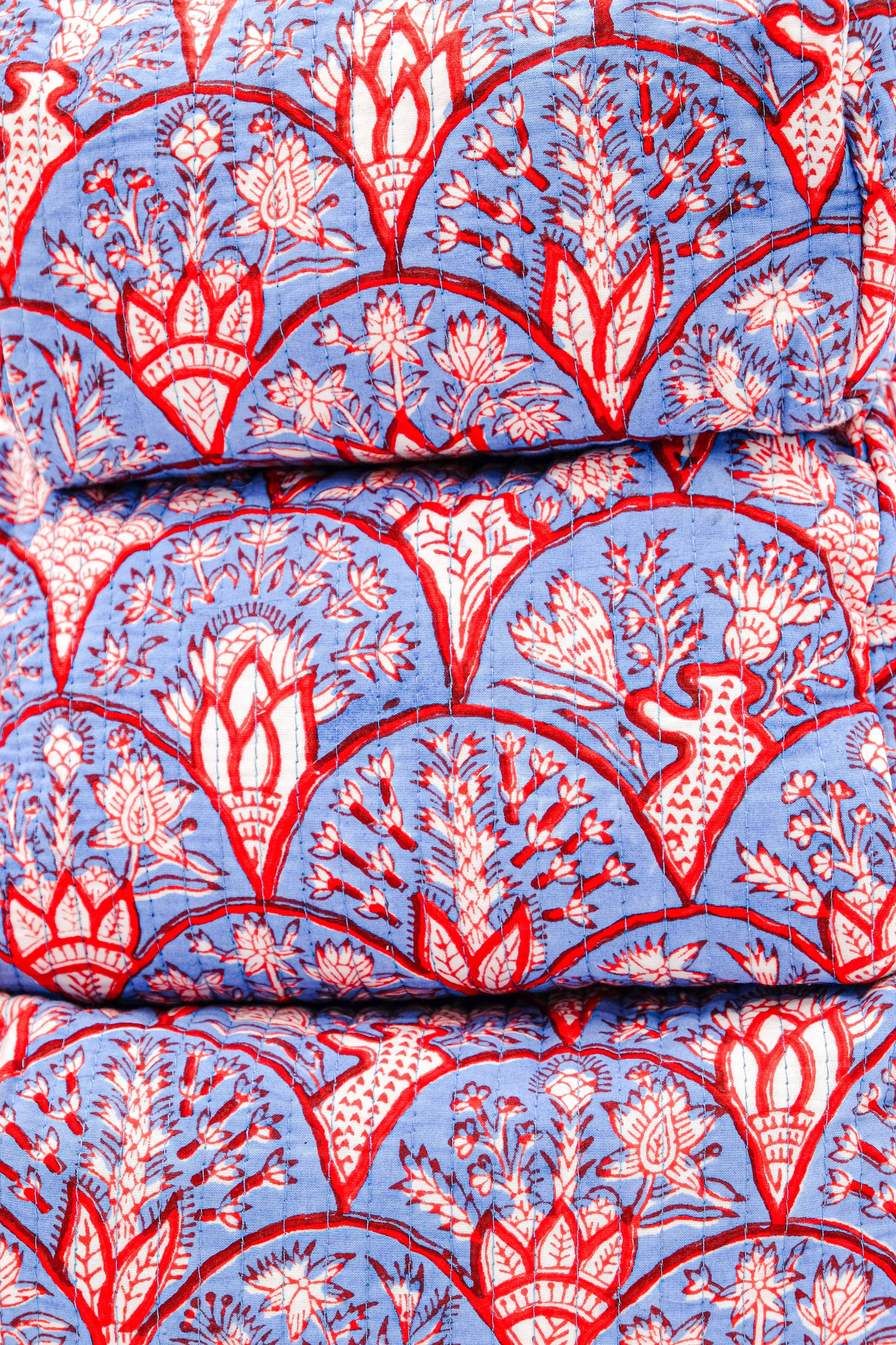 (Available 12/1) Blue Arch Toiletry Bag: Medium