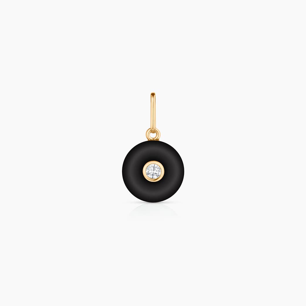 Bon Bon Onyx Charm