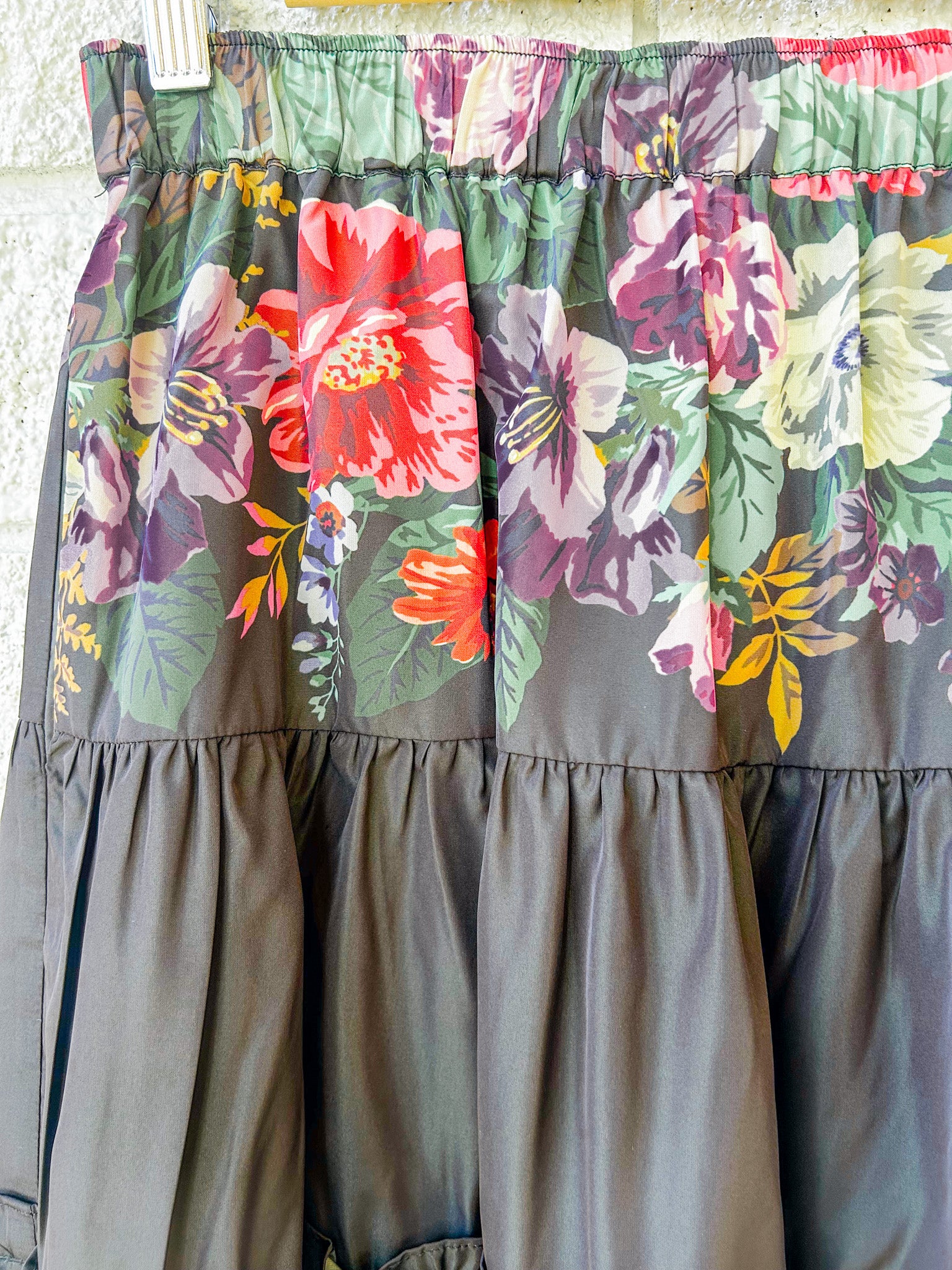 Viktoria Print Midi Skirt