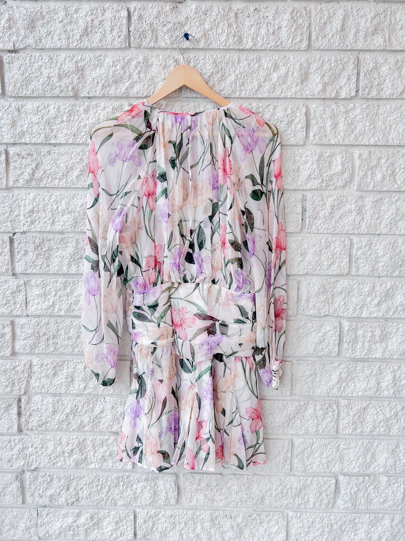 Billie Dress- Jardin Ivory