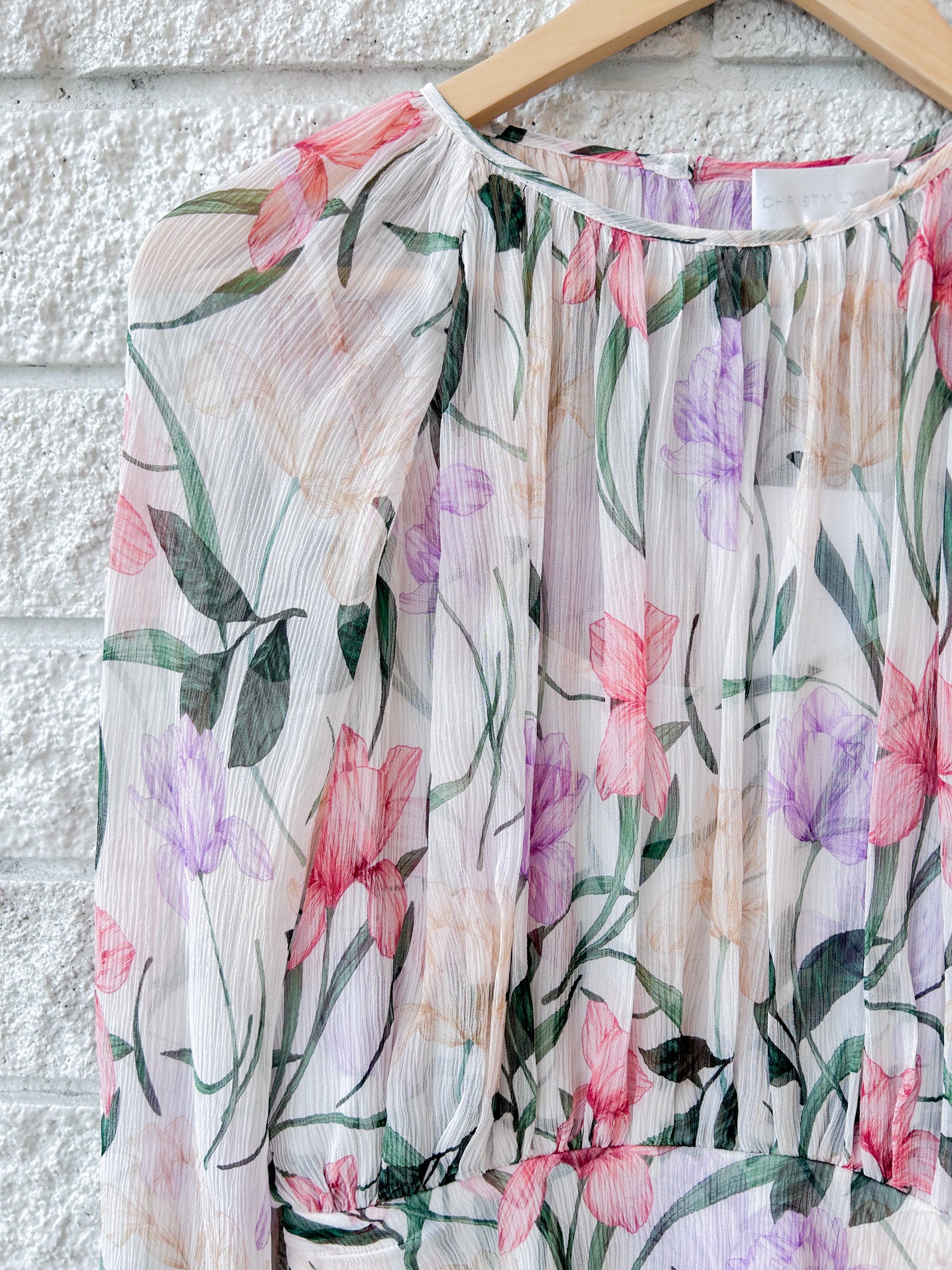 Billie Dress- Jardin Ivory