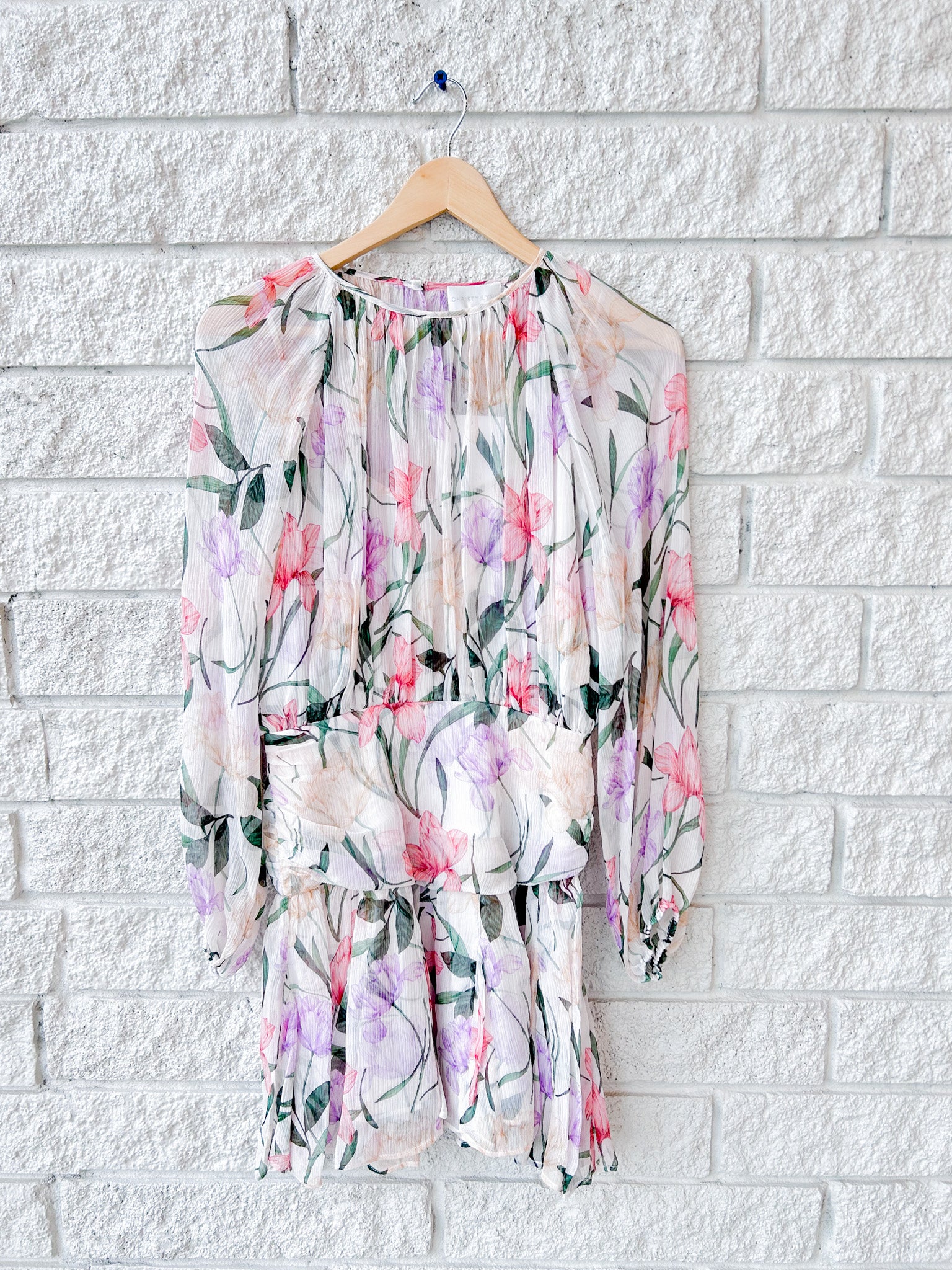 Billie Dress- Jardin Ivory