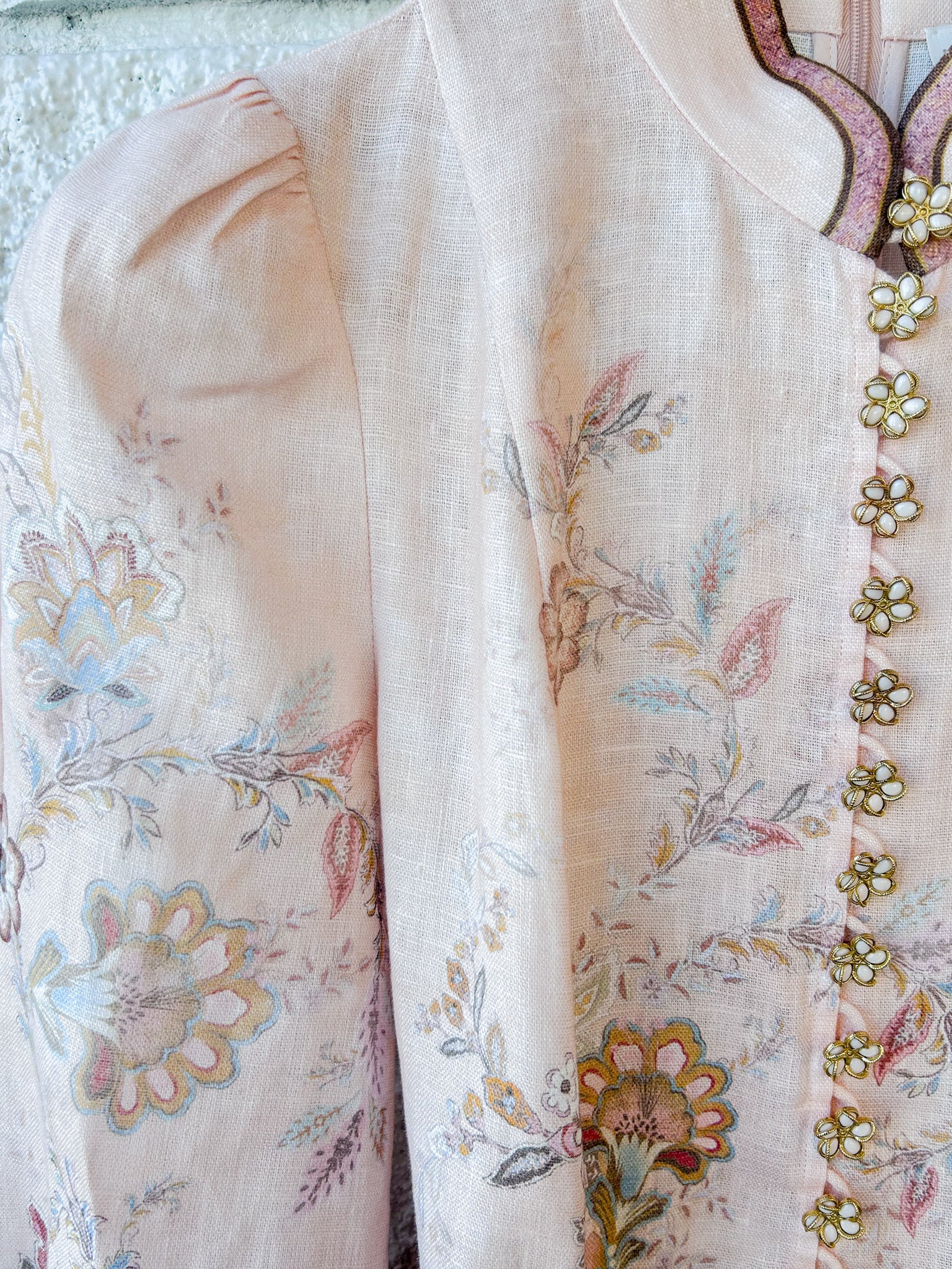 Alchemy Button Mini Dress