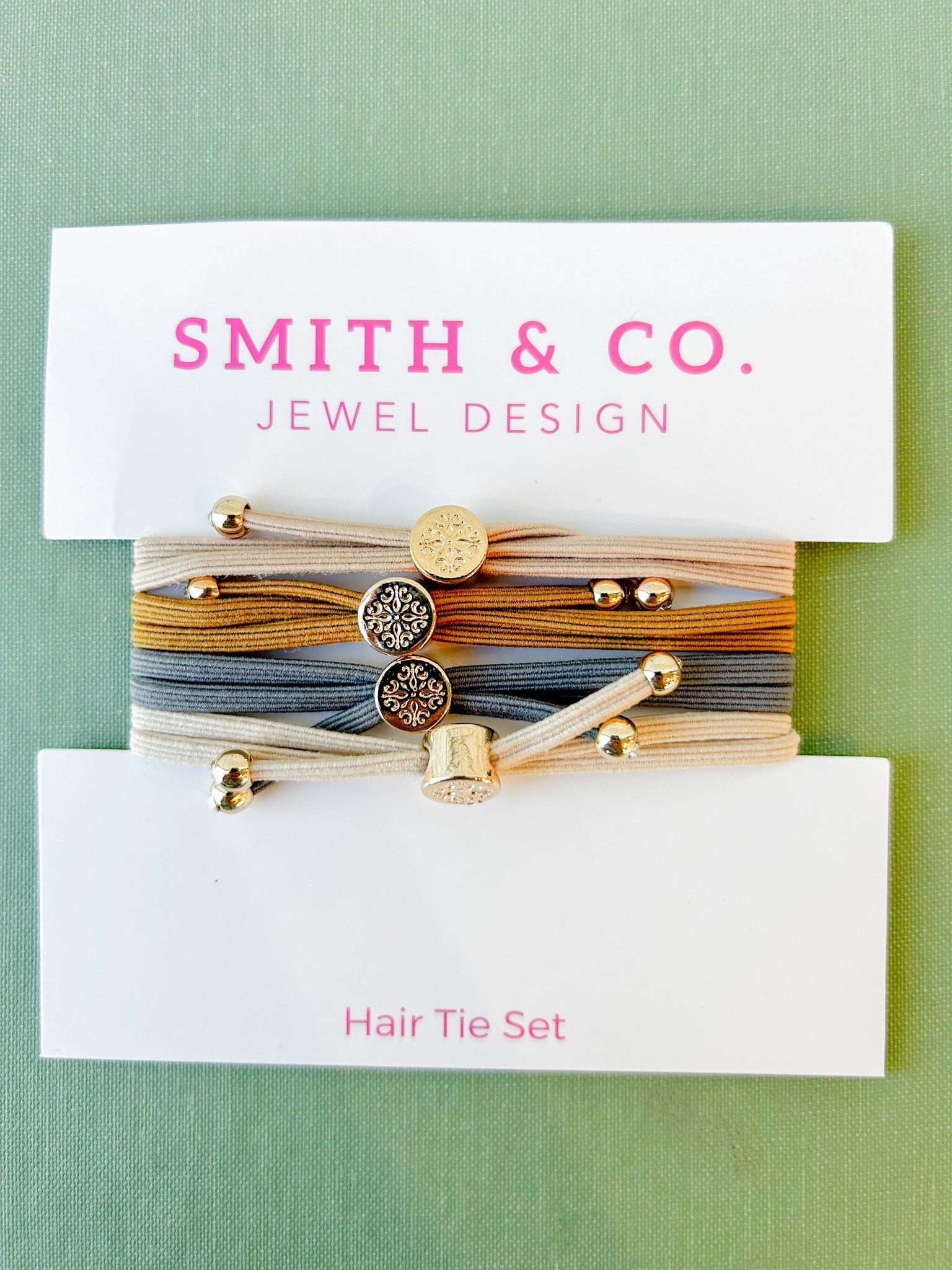 Skinny Hair Tie Set - Neutral