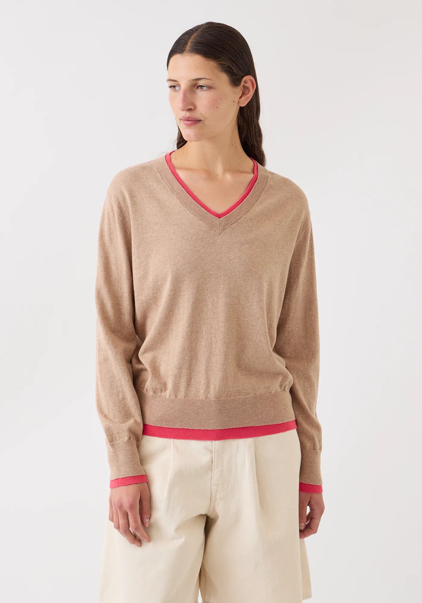 Jenna Cotton Cashmere Sweater