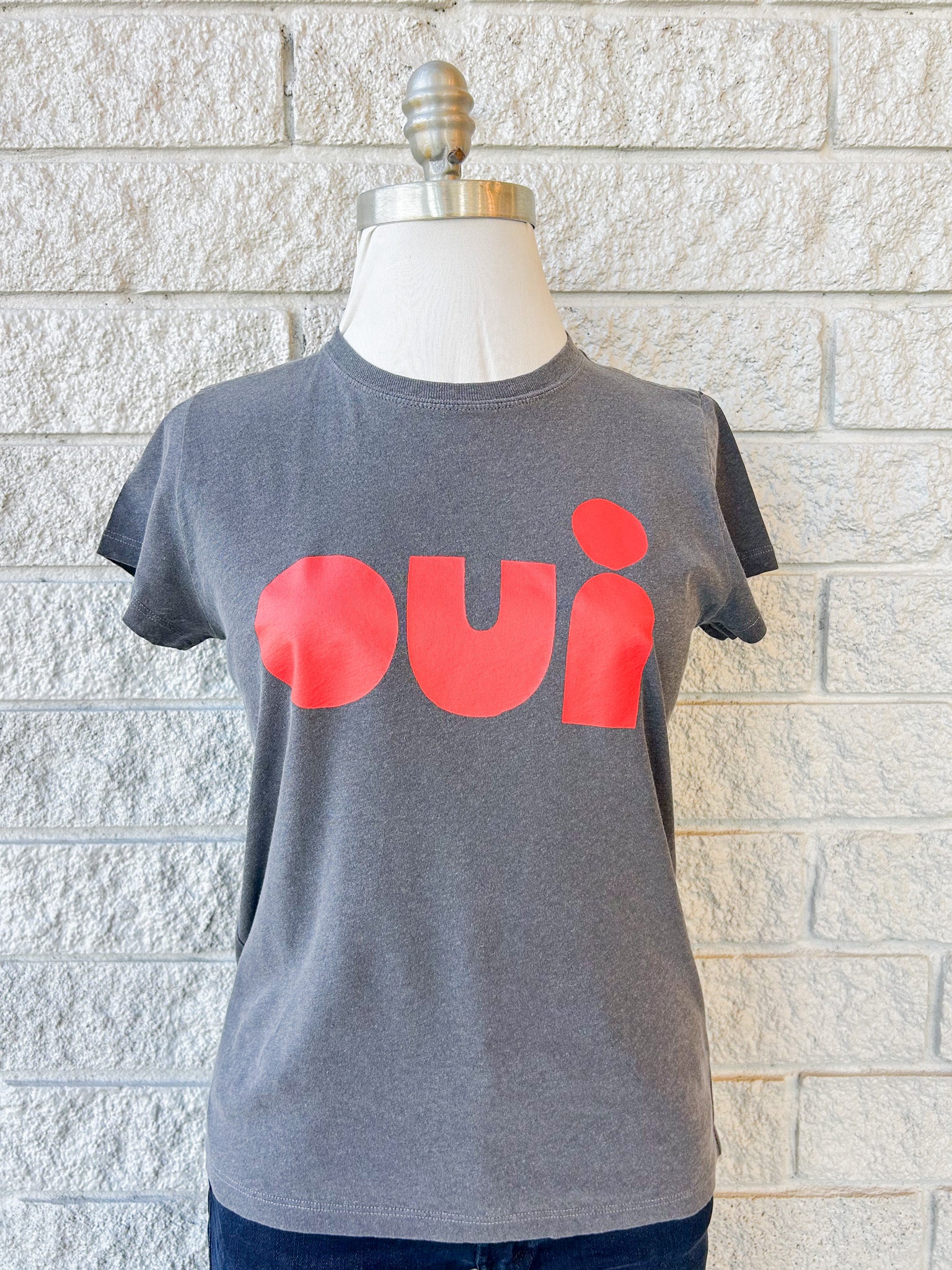 Classic Tee - Cotton/Linen Cut Out Oui