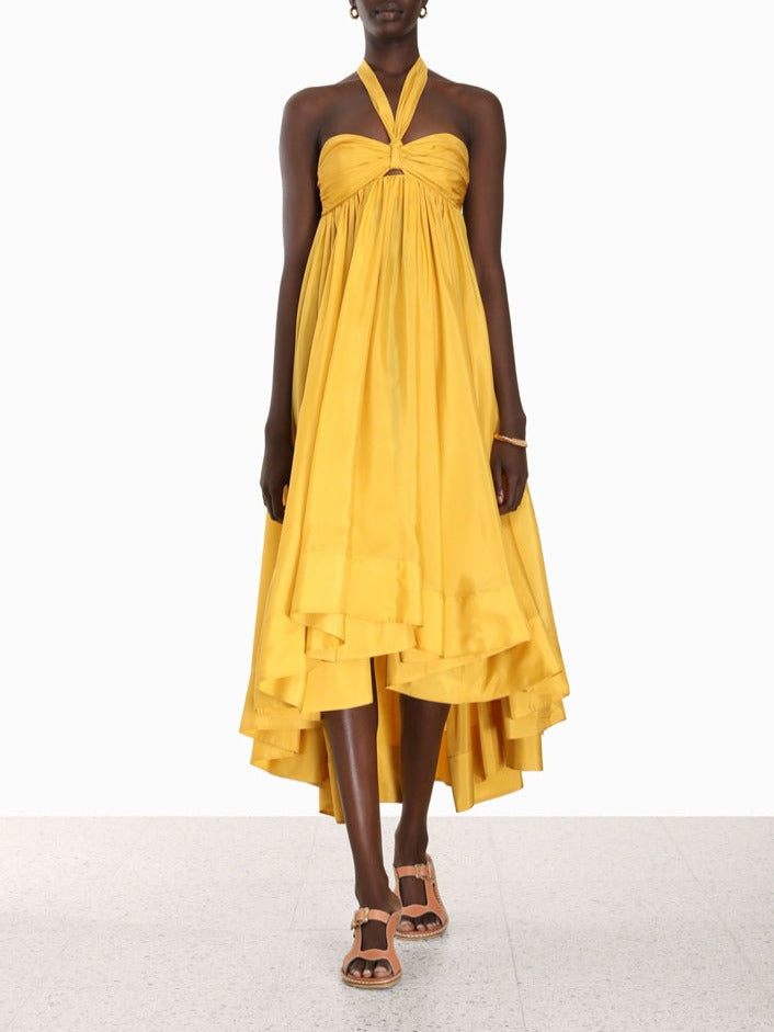 Devi Halter Maxi Dress