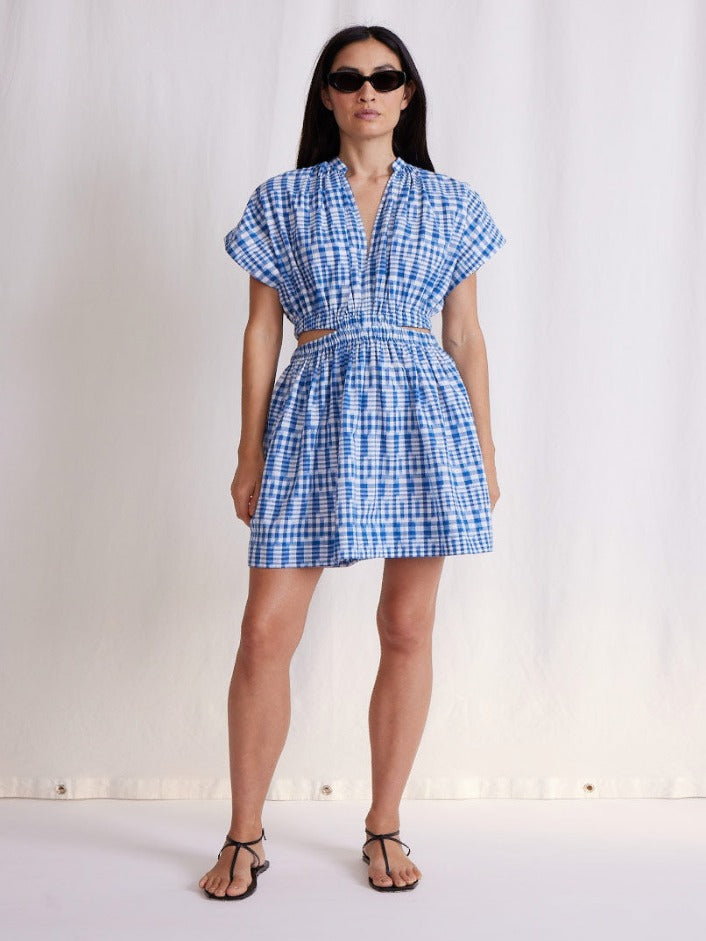 Pola Cut - Out Mini Dress
