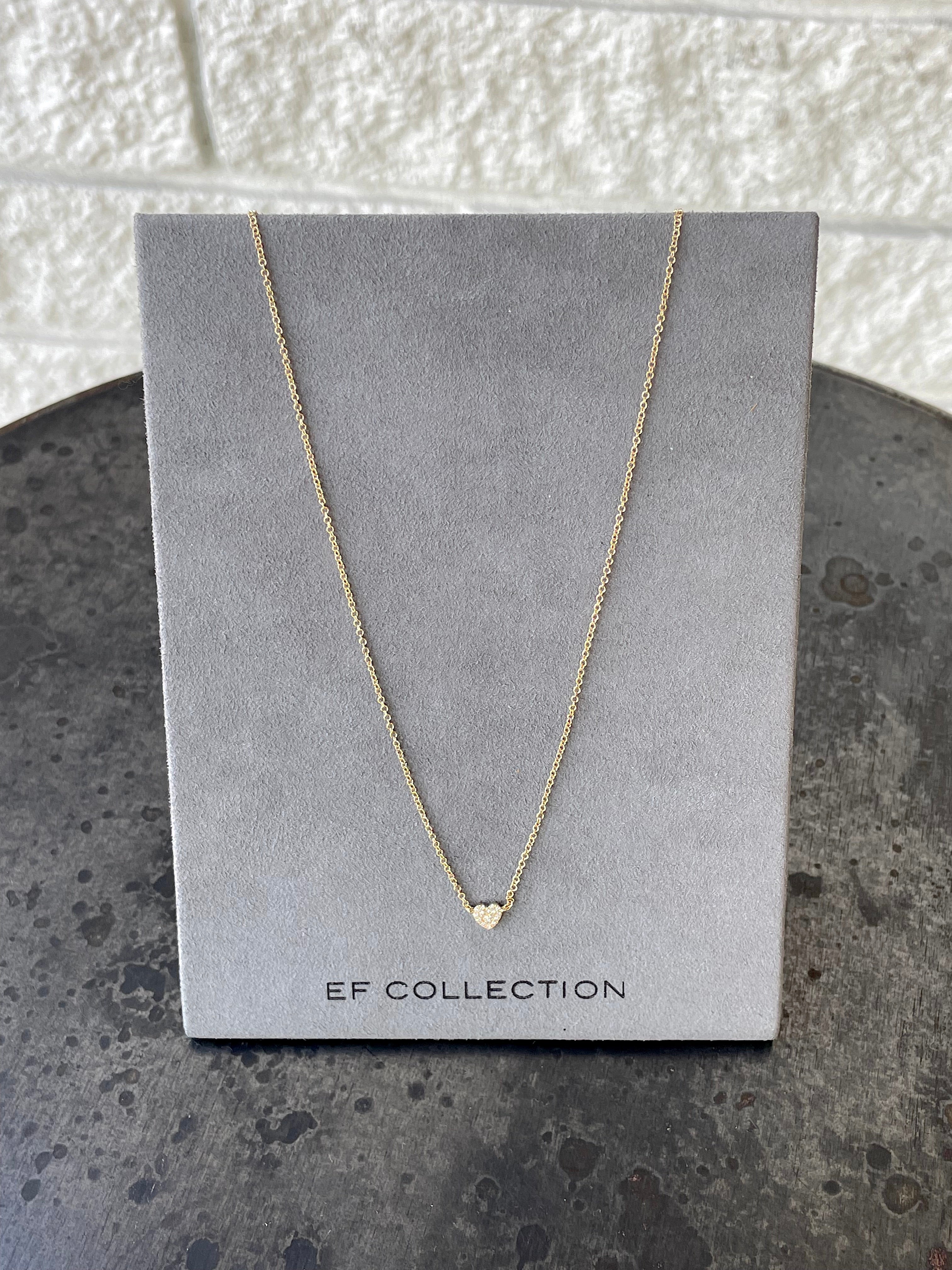 BABY DIAMOND HEART NECKLACE Prefontaine