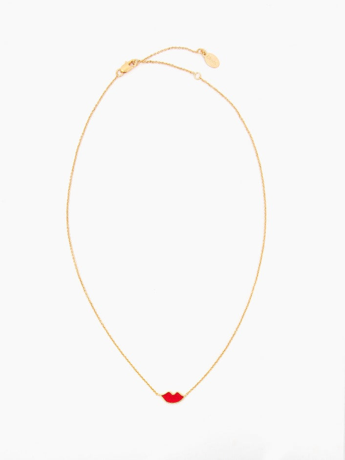 Lips Necklace