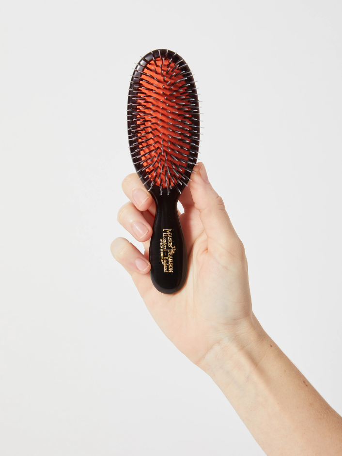 POCKET MIXTURE BRISTLE NYLON HAIR BRUSH Prefontaine