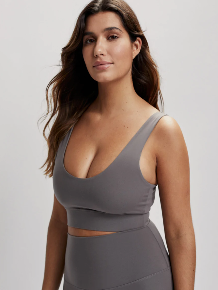 Always Edwards Bra - Deep Charcoal