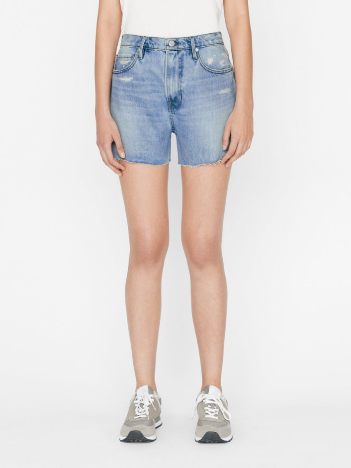 Le Super High Short Raw Fray