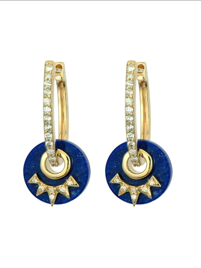 LOVE EXPLOSION LAPIS DISC CHARM Prefontaine