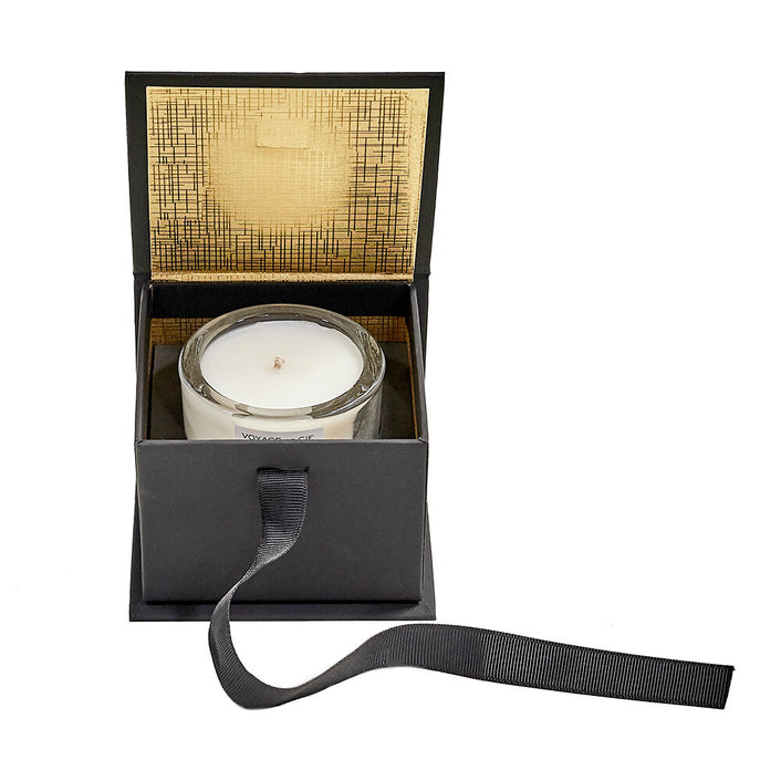 VOYAGE ET CIE VOTIVE CANDLE - AMBER