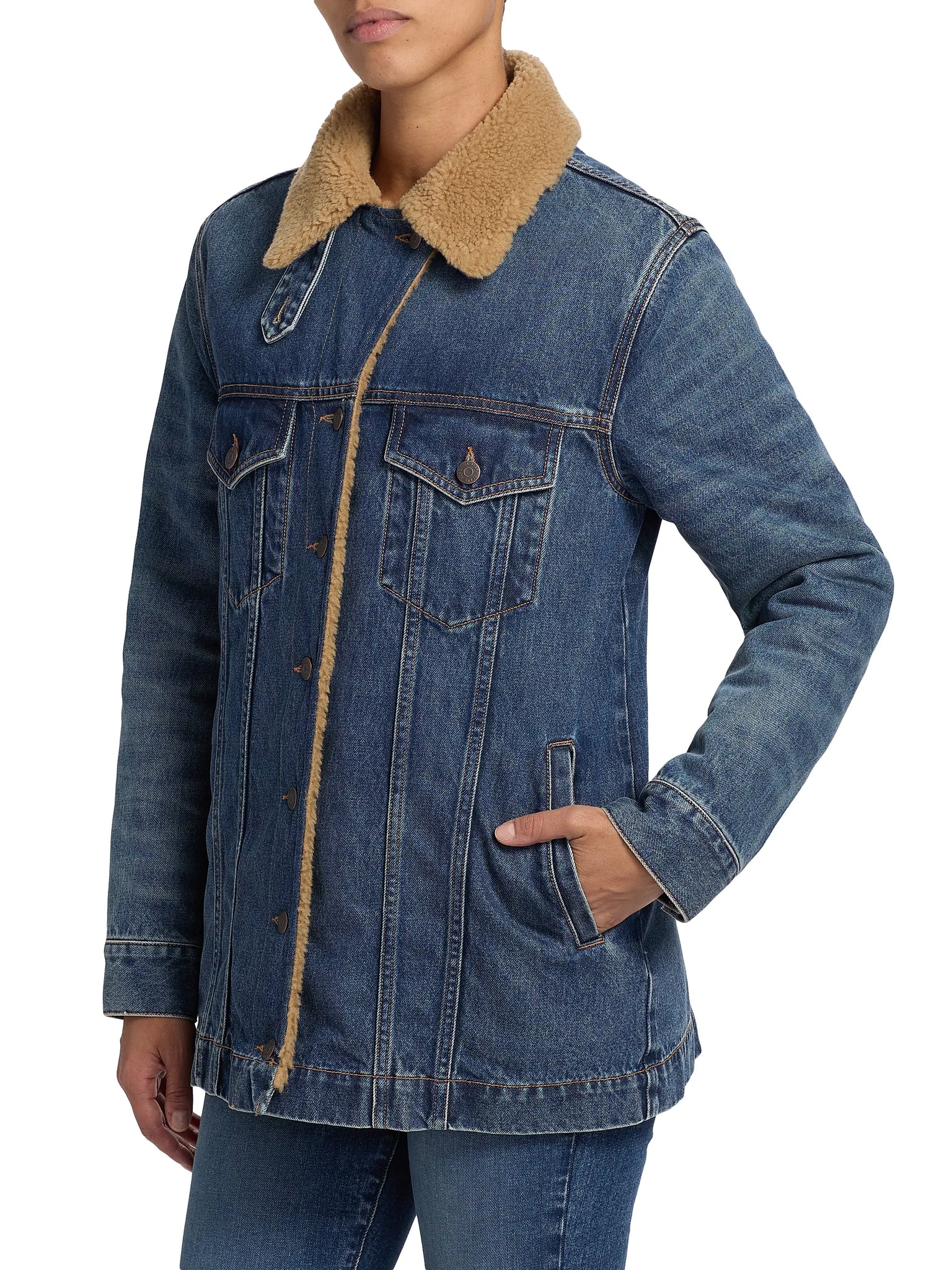 Donna Jacket W/Sherpa Lining