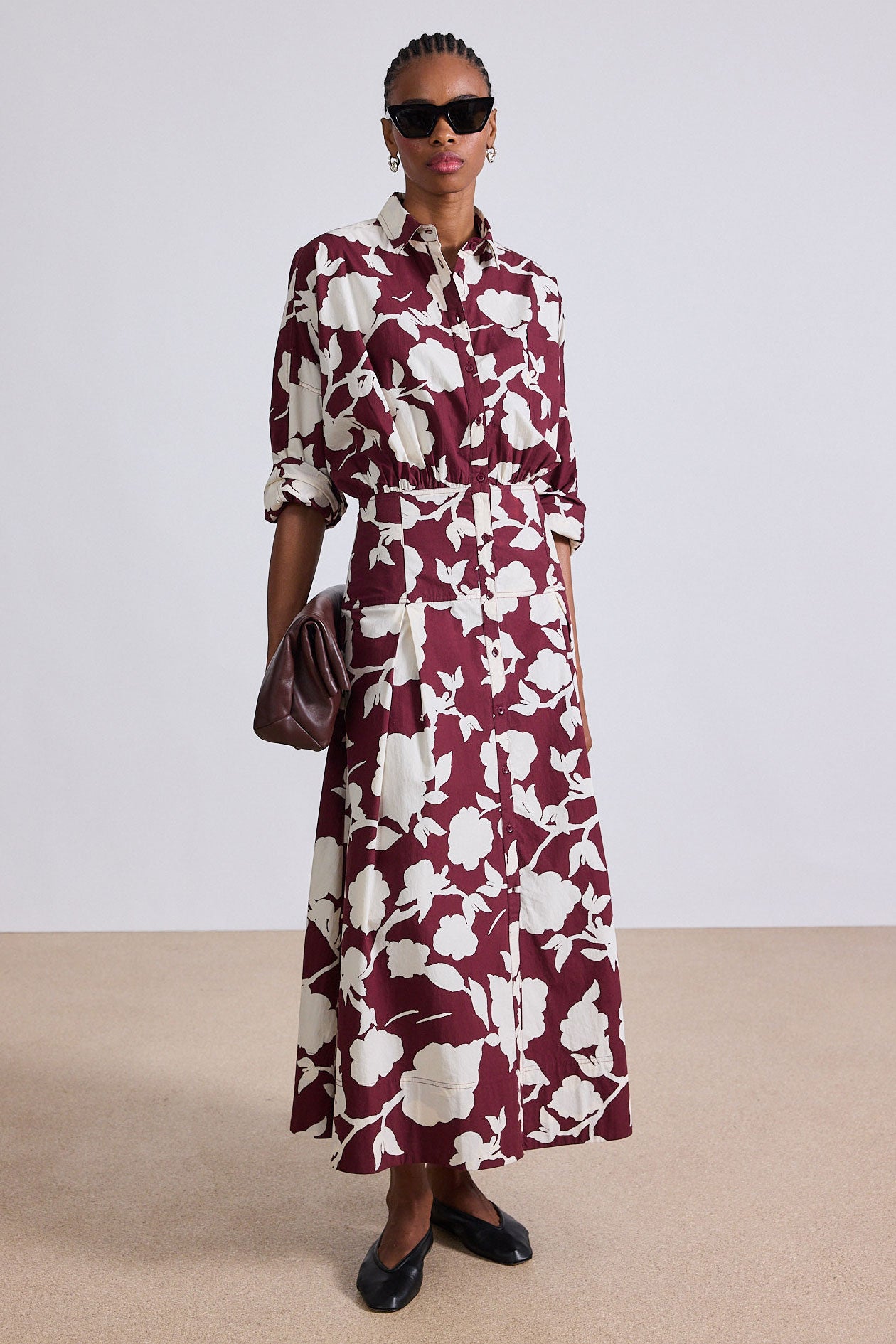 Pietra Maxi Shirtdress