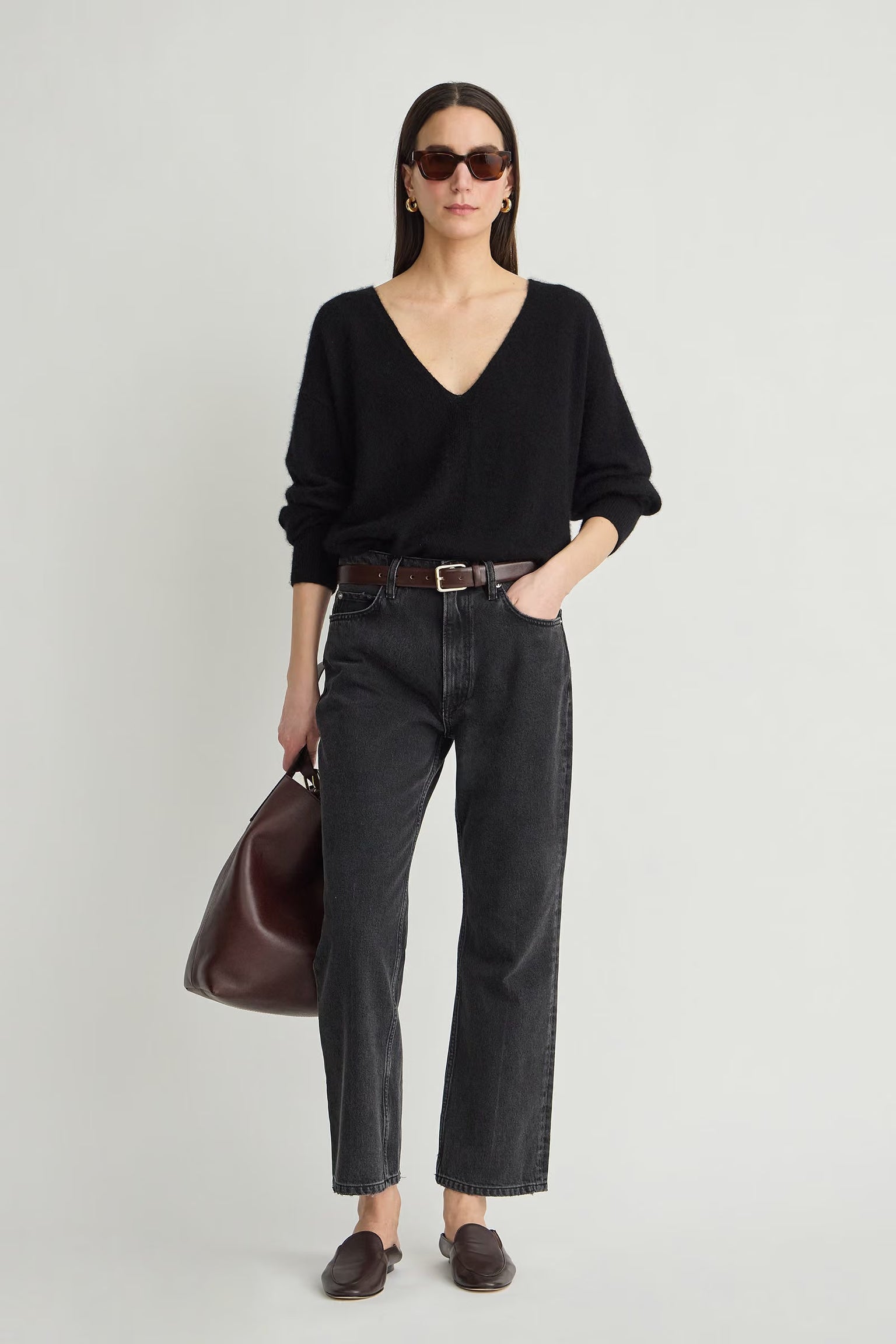 Softest Silk Cashmere V-Neck