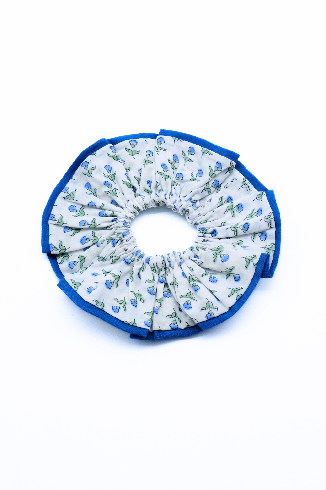 (Available 12/1) Maine Block Print Scrunchie Set