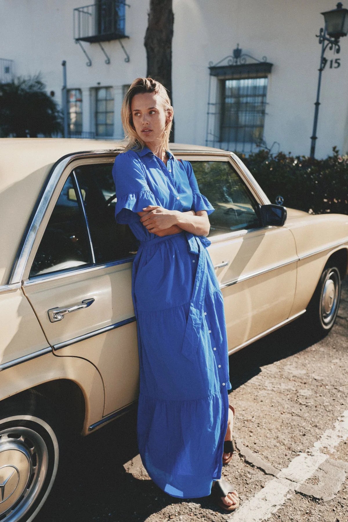 Martine Dress Cobalto