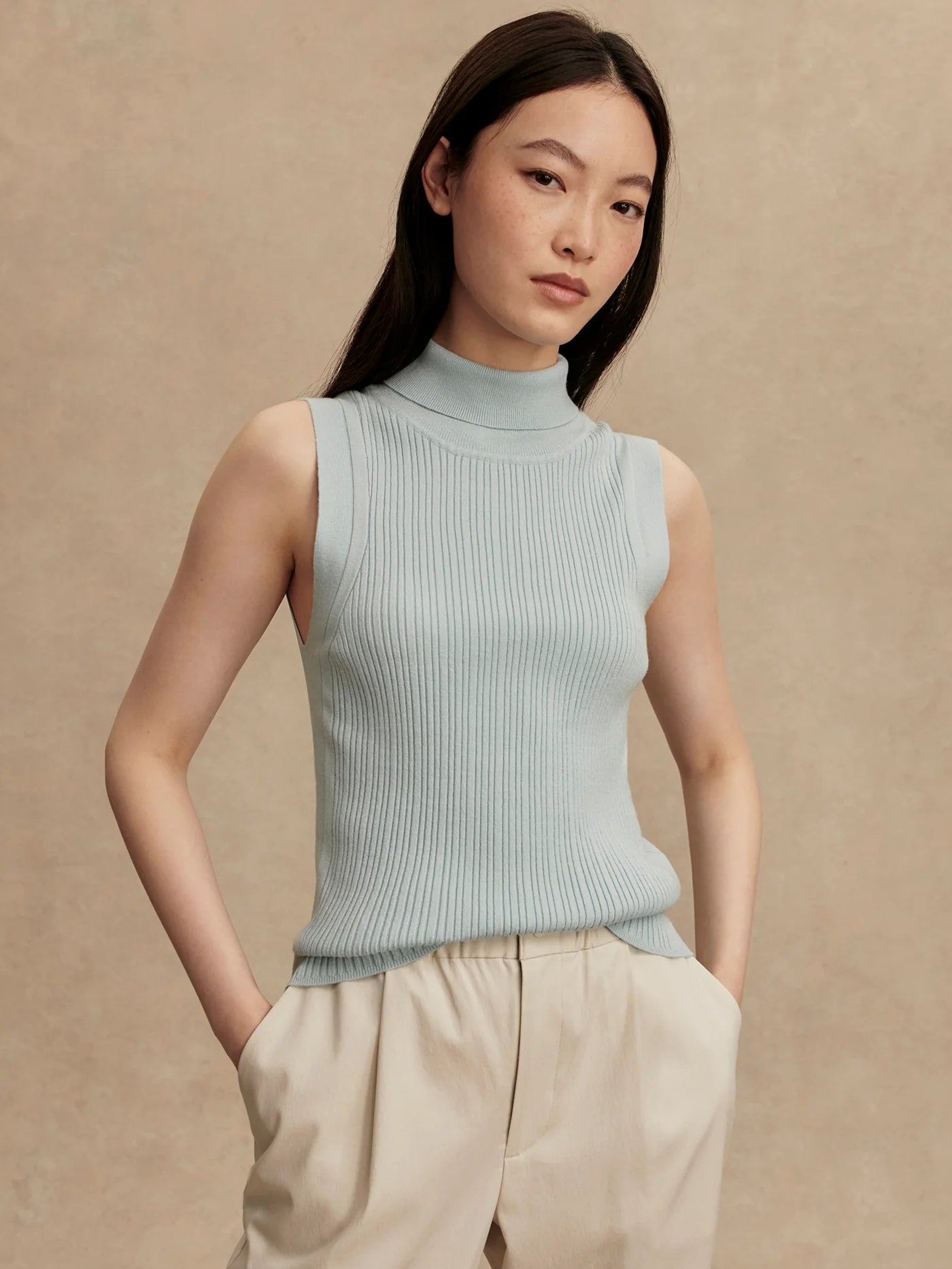 Anastasia Rib Knit Tank