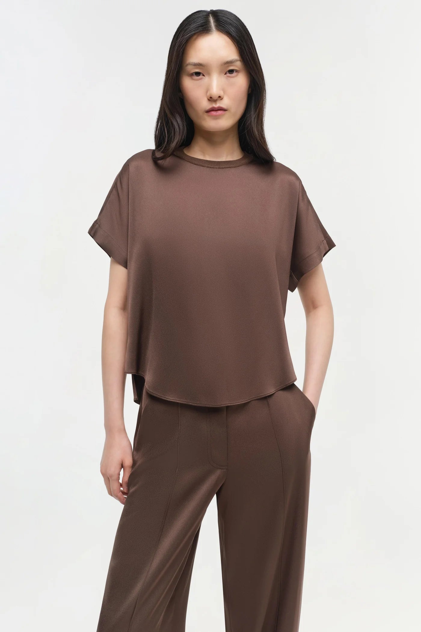 Addy Satin T-Shirt
