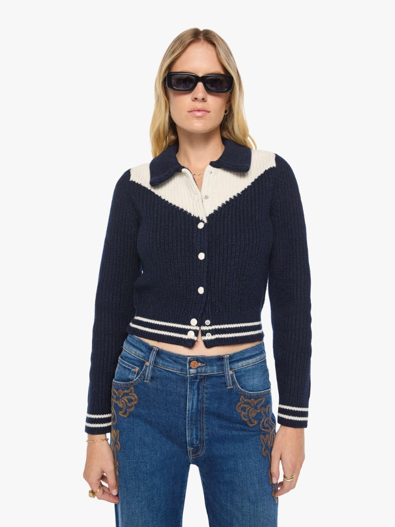The Baby Raquette Cardigan