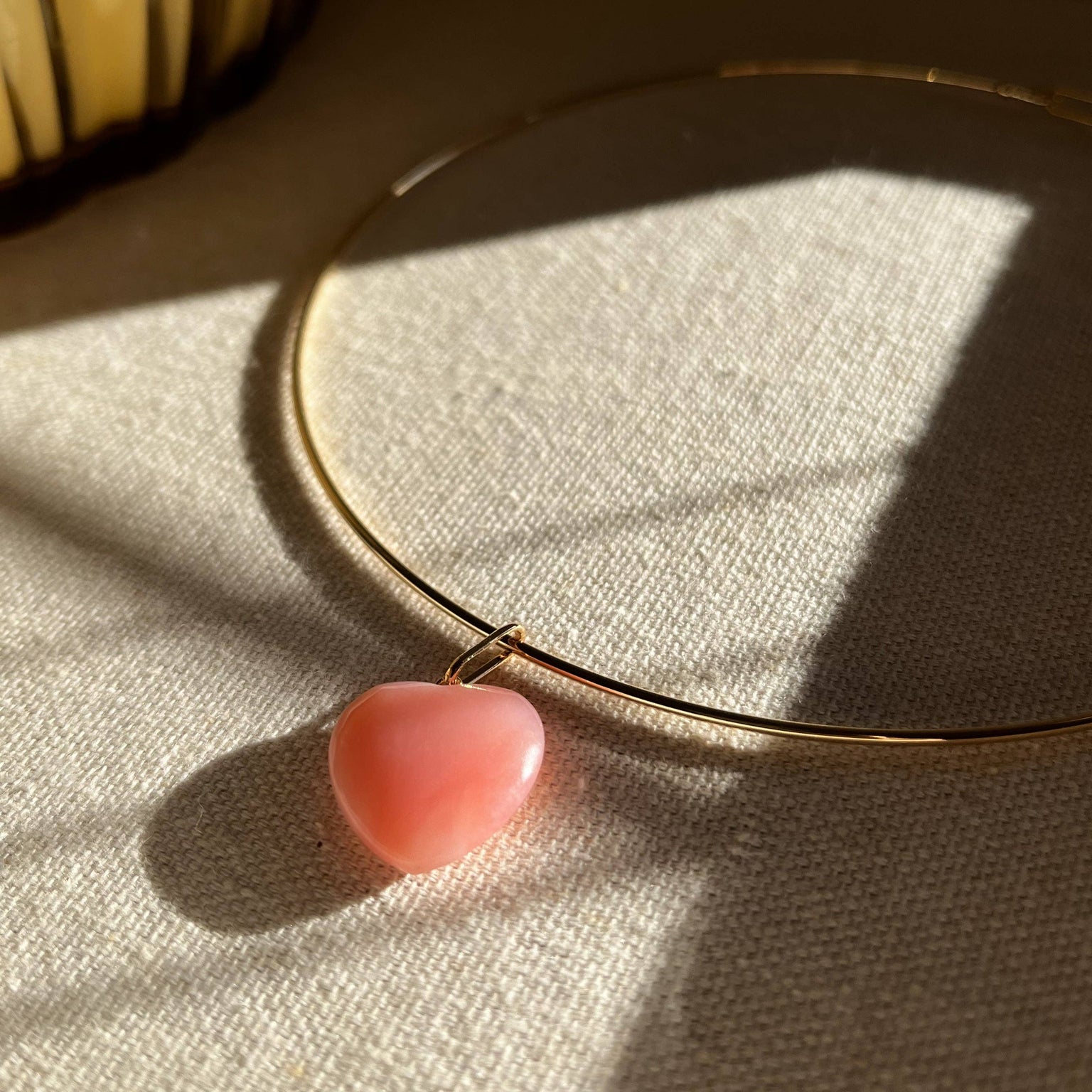 Gemma Pink Opal Charm