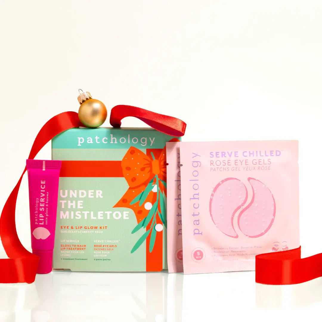 (Available 12/1) HOLIDAY Under The Mistletoe Under Eye and Lip Gift Set