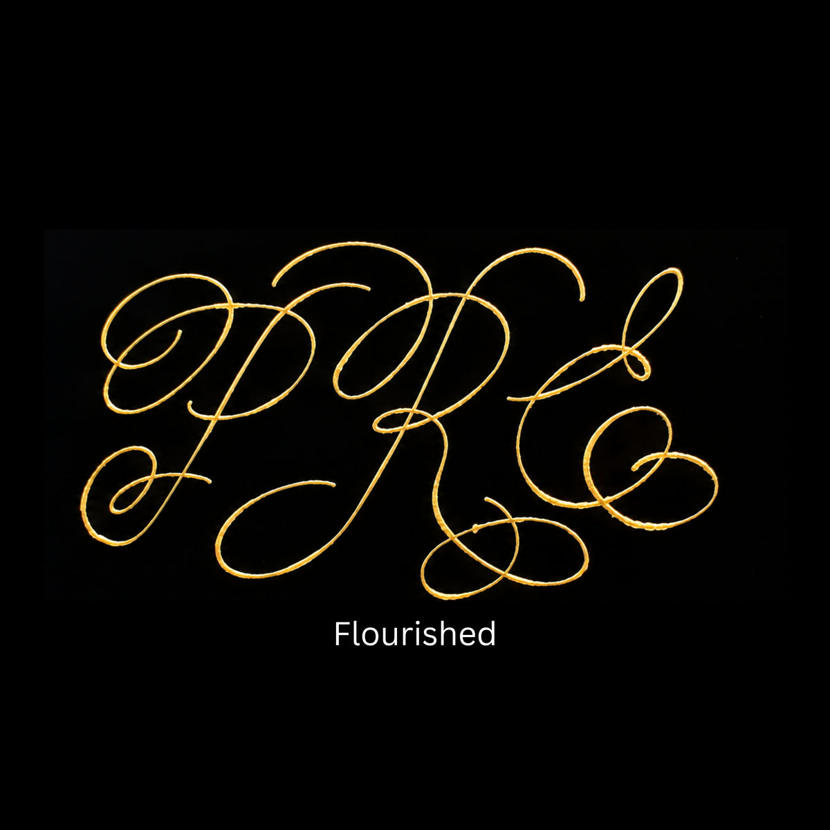 Custom Gold Foil Personalization