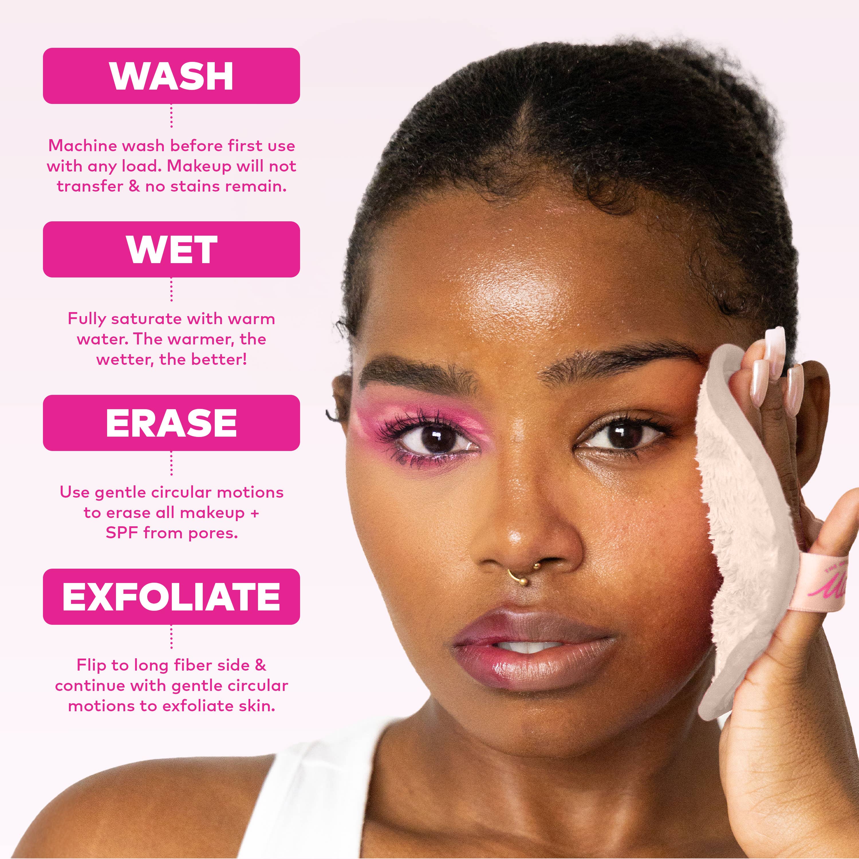 (Available 12/1) Warm Neutral 7-Day MakeUp Eraser Set