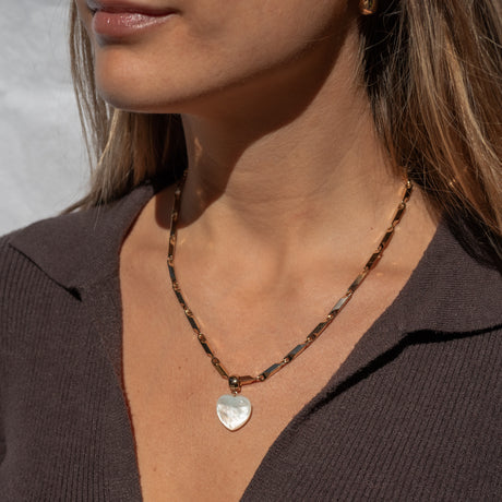 Gemma Mother Of Pearl Bail Charm