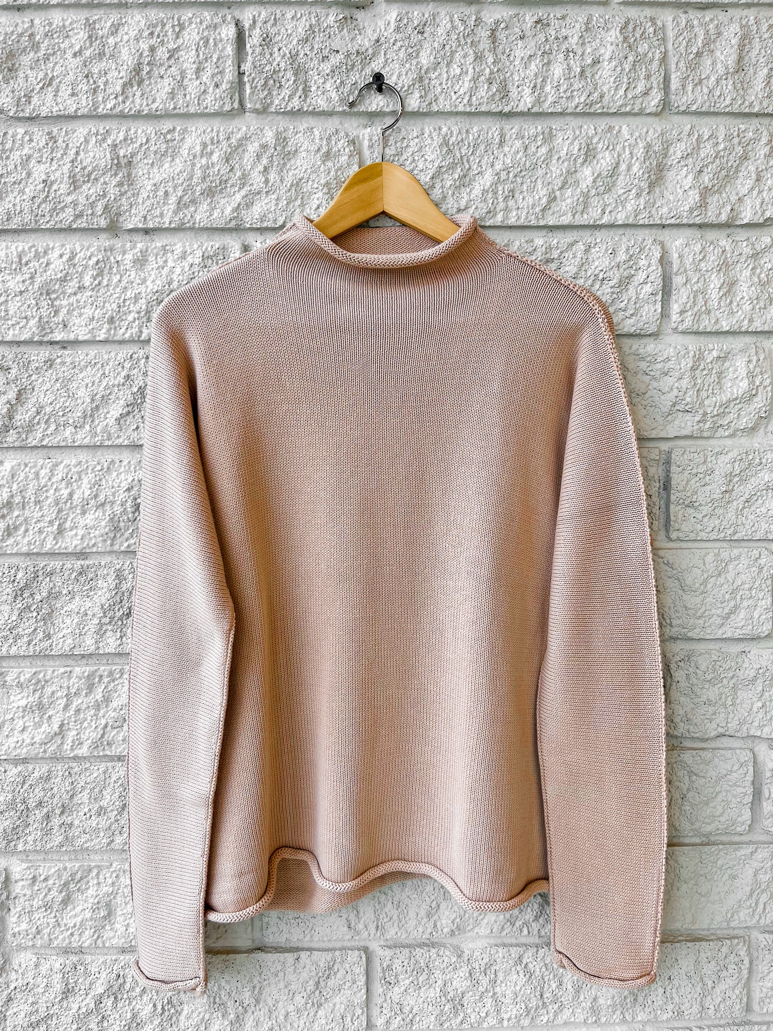 Monterey Rolled Funnel Neck Sweater