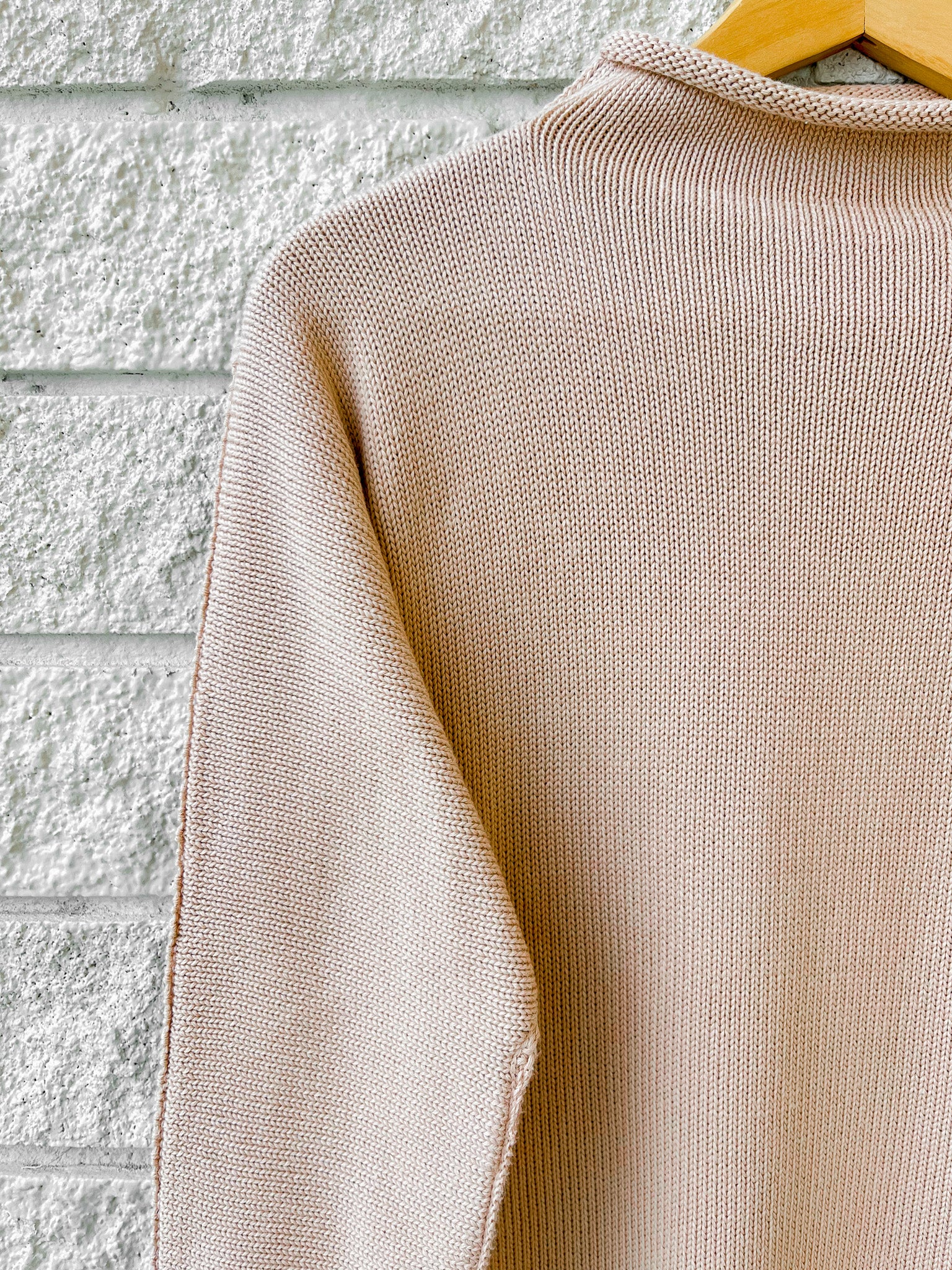 Monterey Rolled Funnel Neck Sweater