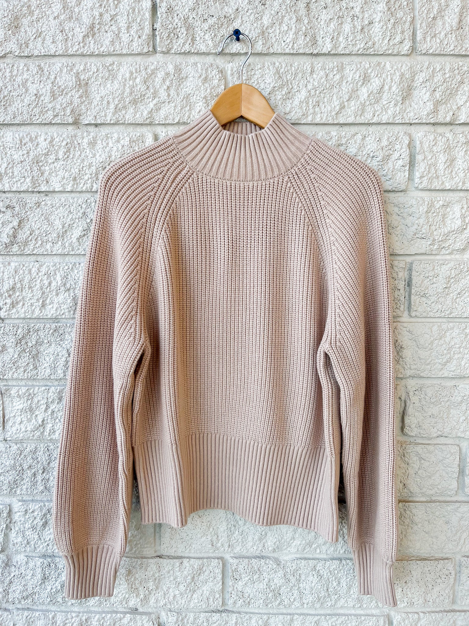 Martina High Neck Rib Knit
