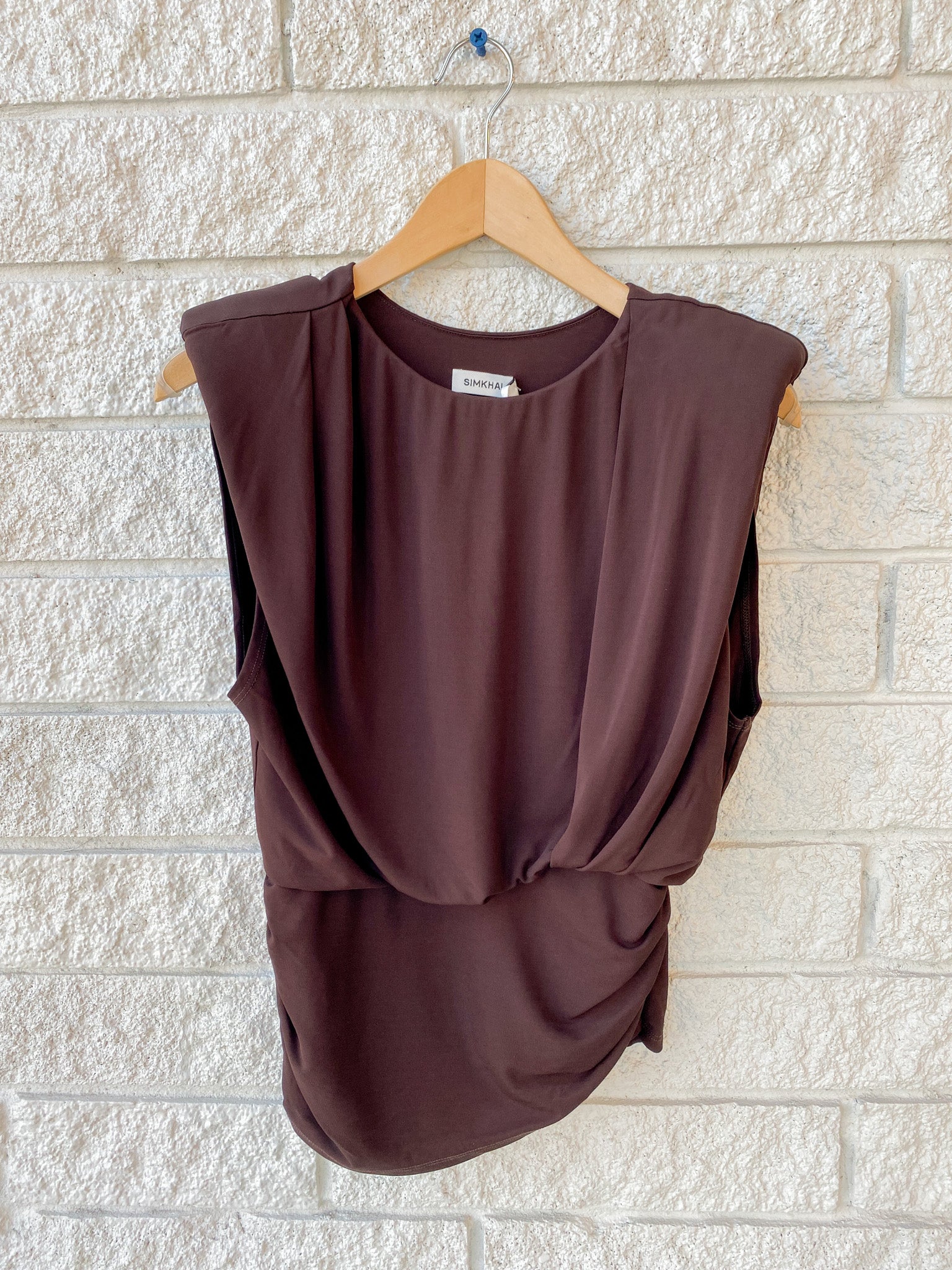 Daton S/L Draped Top